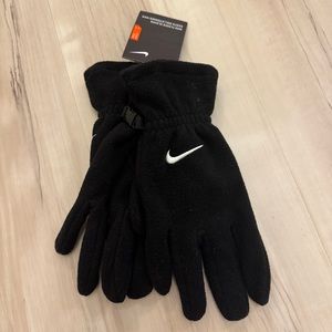 Nike Black Fleece Gloves Adult S